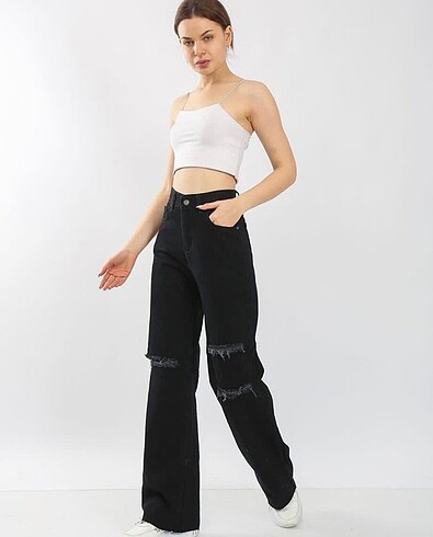 Wide Leg Palazzo Jean