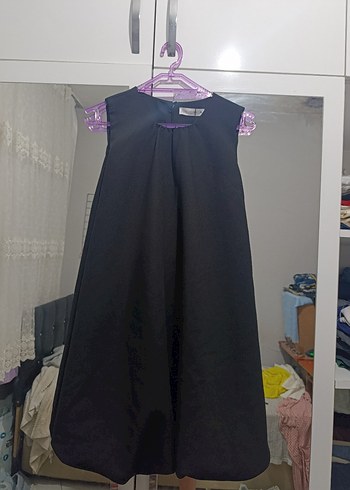 Zara siyah zara elbise