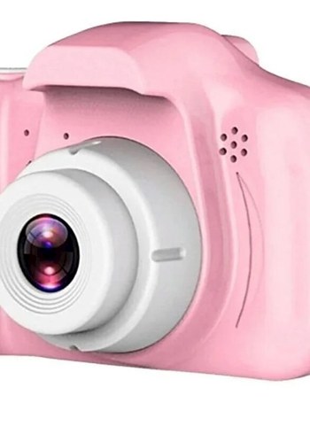 Pastel Pembe Dijital Fotoğraf Makinesi