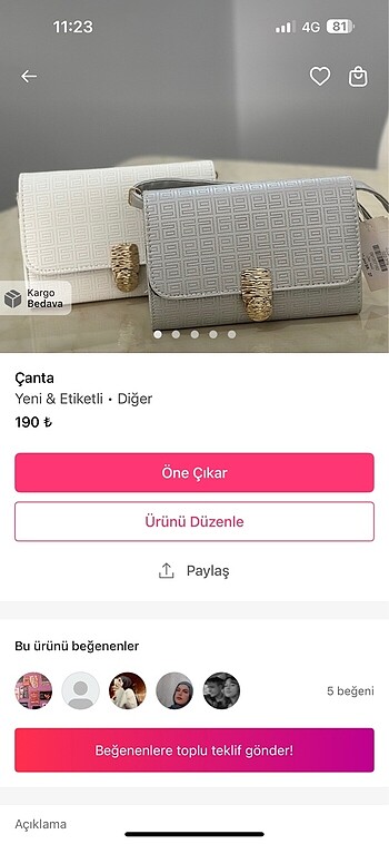 Satıldı