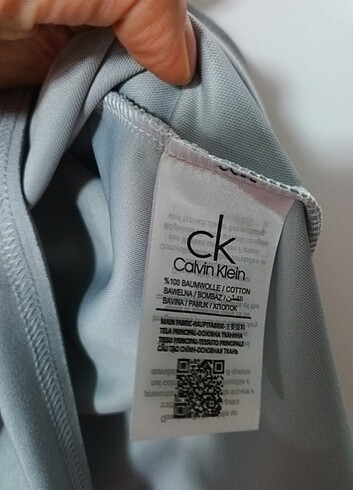 xl Beden gri Renk CK Logolu Oysho t-shirt 