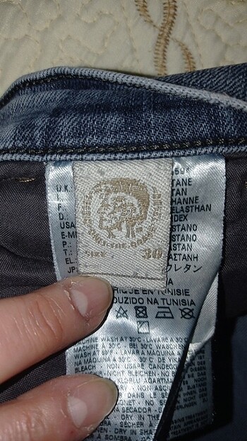 36 Beden mavi Renk #diesel #kotpantolon #jean
