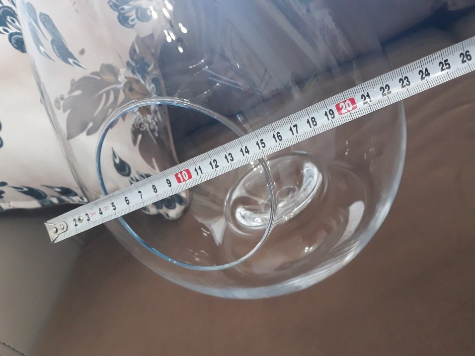 Şeffaf Cam Vazo - Görsel 3