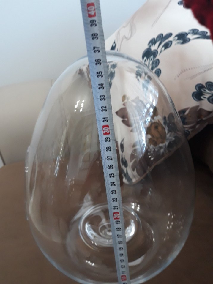 Şeffaf Cam Vazo - Görsel 2