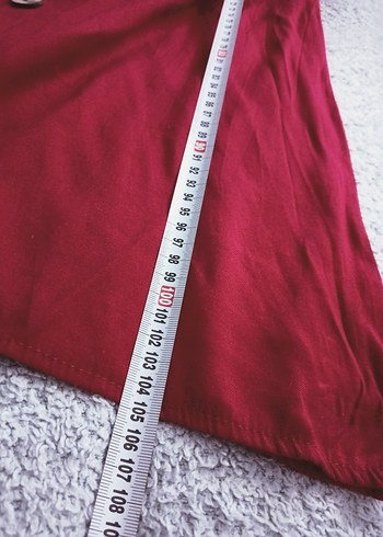 Bordo yazlık Elbise - Görsel 5