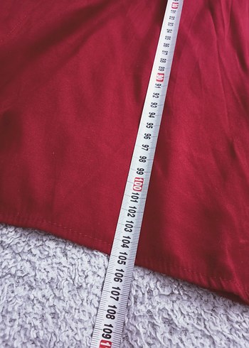 Bordo yazlık Elbise - Görsel 4