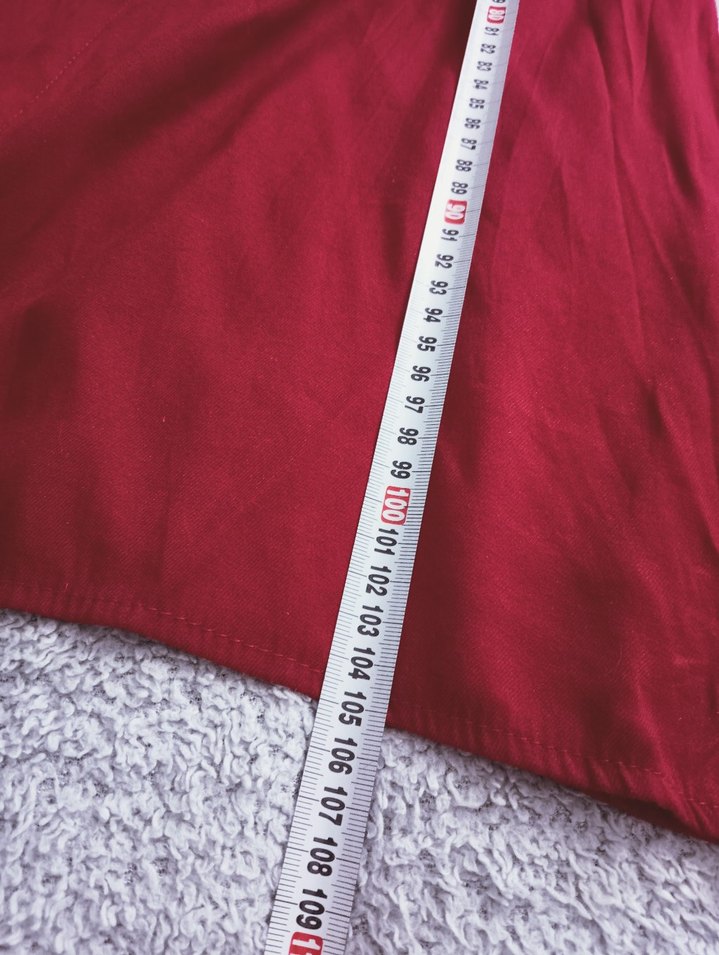 Bordo yazlık Elbise - Görsel 4