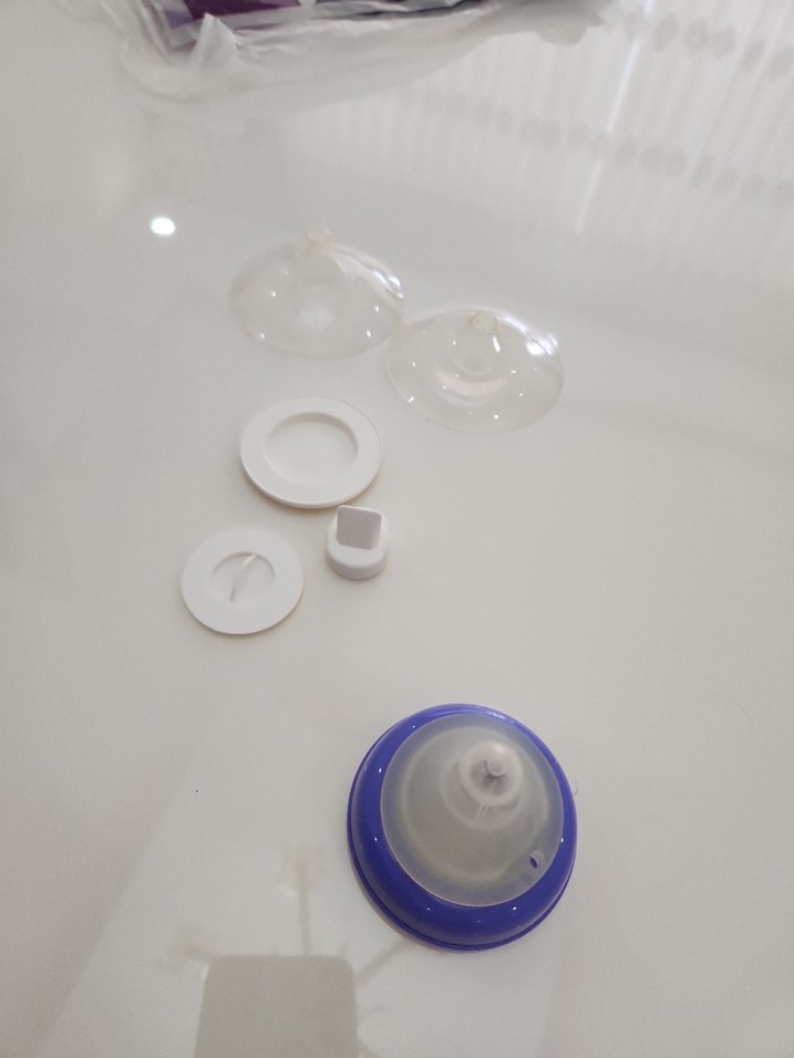 Lansinoh Mor Göğüs Pompası ve Biberon Seti - Görsel 3