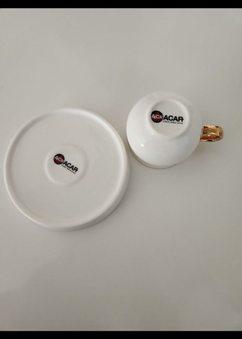 6'lı Beyaz 90cc Fincan ve Tabak Seti - Görsel 6