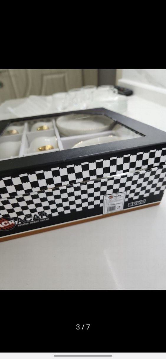 6'lı Beyaz 90cc Fincan ve Tabak Seti - Görsel 3