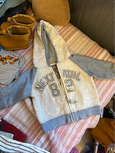 Next erkek bebek sweatshirt kapüşonlu