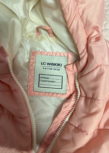 Kız Çocuk Pudra Kapüşonlu Fermuarlı Yelek - Görsel 2