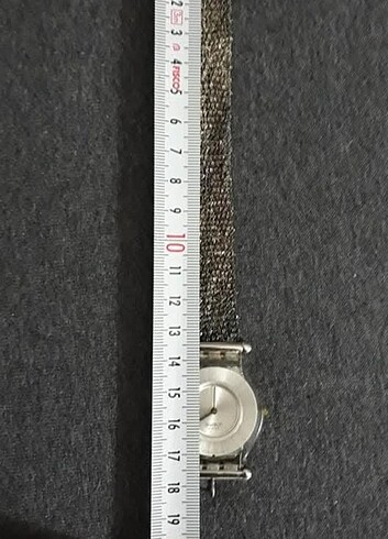 Beden gri Renk 925 AYAR GÜMÜŞ SWATCH SAAT