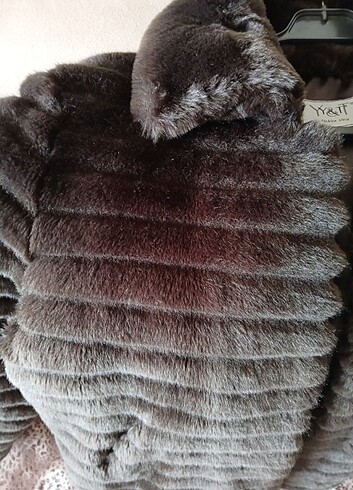 xl Beden kahverengi Renk PELUŞ MONT