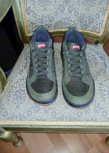 Camper Haki Nubuk Outdoor Ayakkabi