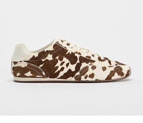 Zara gerçek inek derisi sneaker
