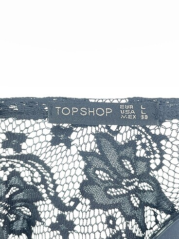 l Beden siyah Renk Topshop Bluz %70 İndirimli.