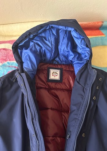 Us Polo Assn lacivert erkek kaban - Görsel 5