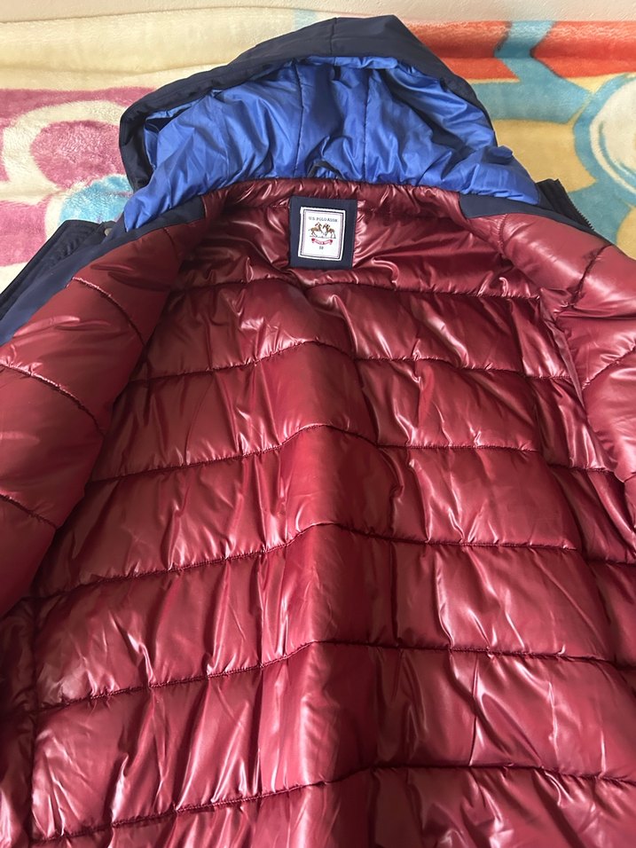 Us Polo Assn lacivert erkek kaban - Görsel 2