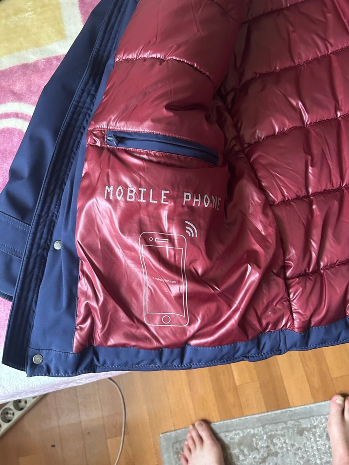 Us Polo Assn lacivert erkek kaban - Görsel 3