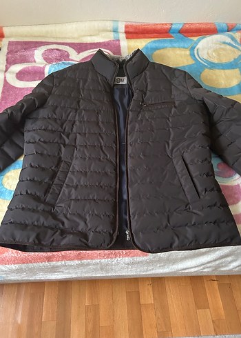 Kığılı kahverengi erkek kaban - Görsel 5