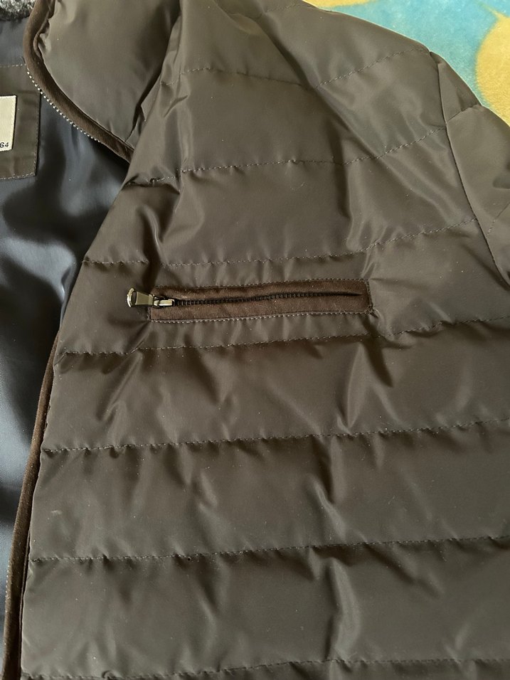 Kığılı kahverengi erkek kaban - Görsel 3