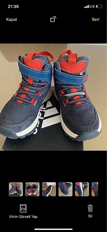 Decathlon bebek botu