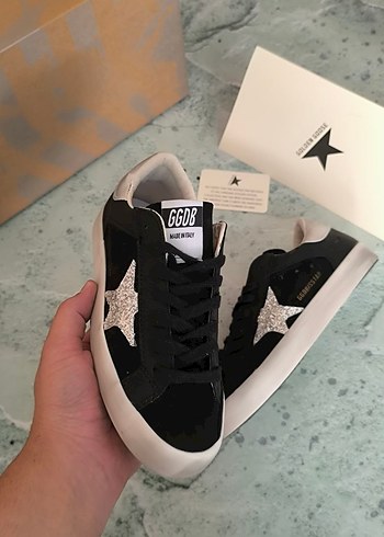 39 Beden siyah Renk GOLDEN GOOSE DELUX BRAND