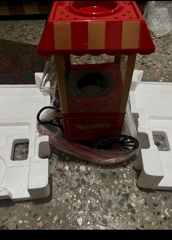 Cookplus Cookplus Kırmızı Patlamış Mısır Makinesi