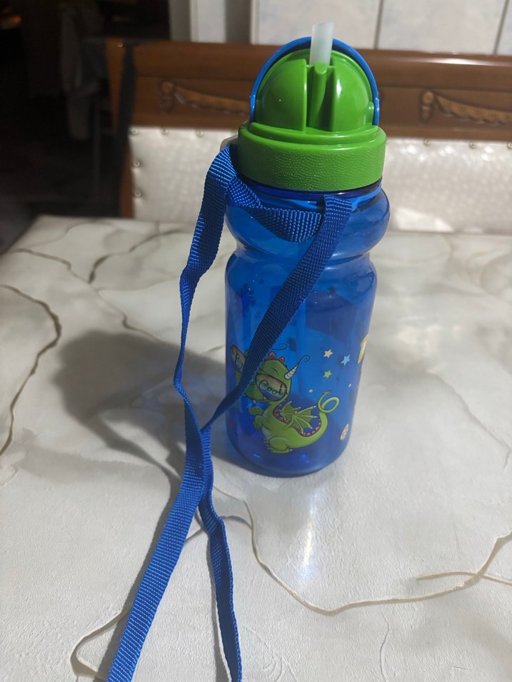 Mavi Çocuk Termos Matara suluk - Görsel 3
