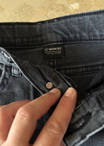 LC Waikiki Erkek Çocuk Gri Regular Fit Denim Pantolon
