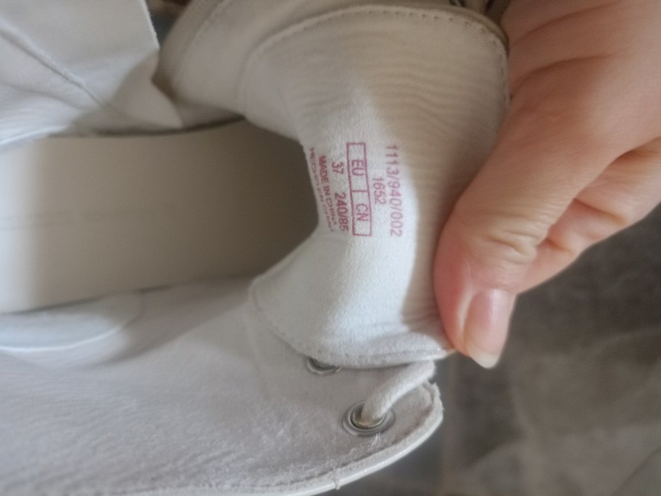 Beyaz Platform Topuklu Kadın Bot - Görsel 3