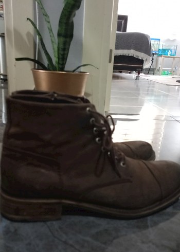 Kahverengi Süet Erkek Botlar - Görsel 3