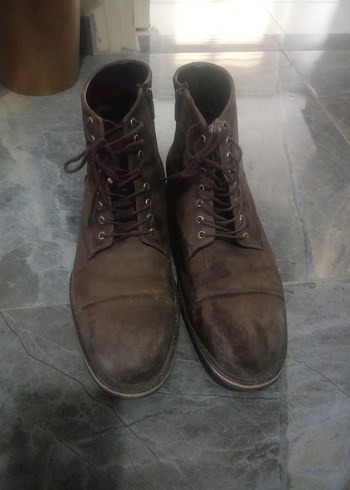 Kahverengi Süet Erkek Botlar - Görsel 2