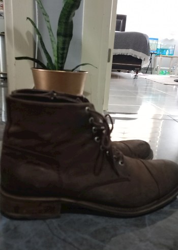 Kahverengi Süet Erkek Botlar - Görsel 4