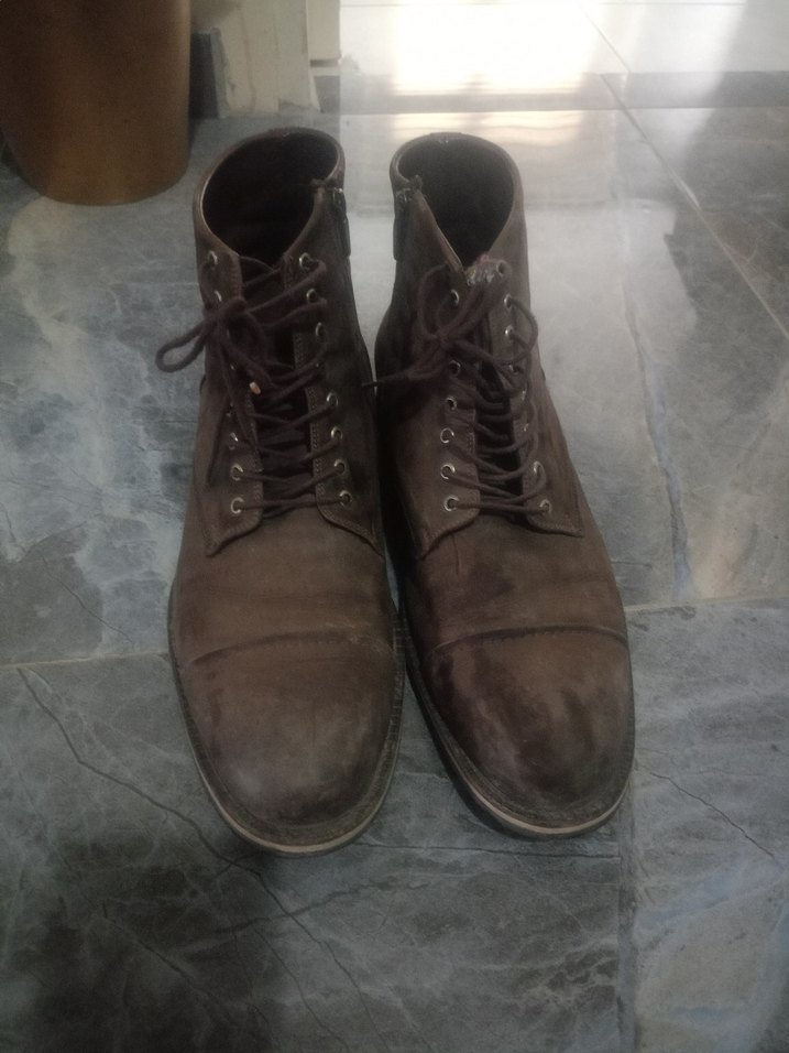 Kahverengi Süet Erkek Botlar - Görsel 2