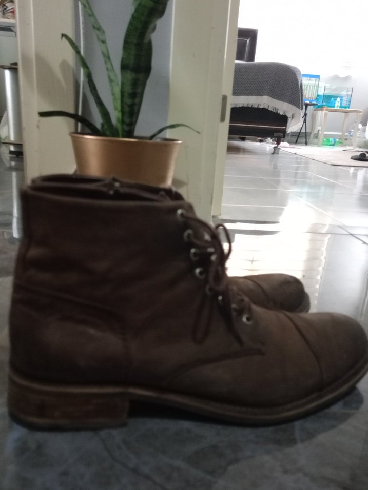 Kahverengi Süet Erkek Botlar - Görsel 4