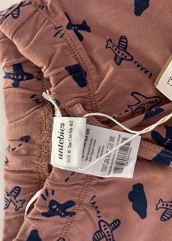 Erkek Çocuk Kahverengi Pamuklu Rahat Pantolon - Görsel 3