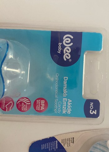 Mavi Bebek Emzikleri Seti 6-36 Ay - Görsel 3