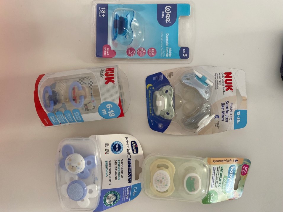 Mavi Bebek Emzikleri Seti 6-36 Ay - Görsel 2