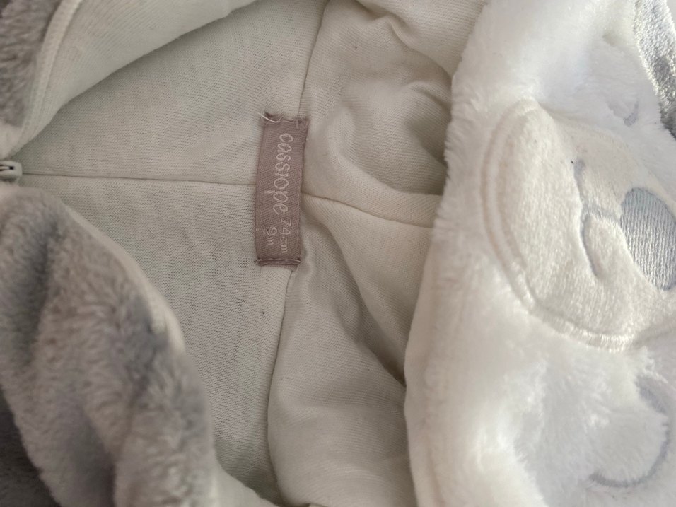 Gri Peluş Bebek Tulum - Görsel 3