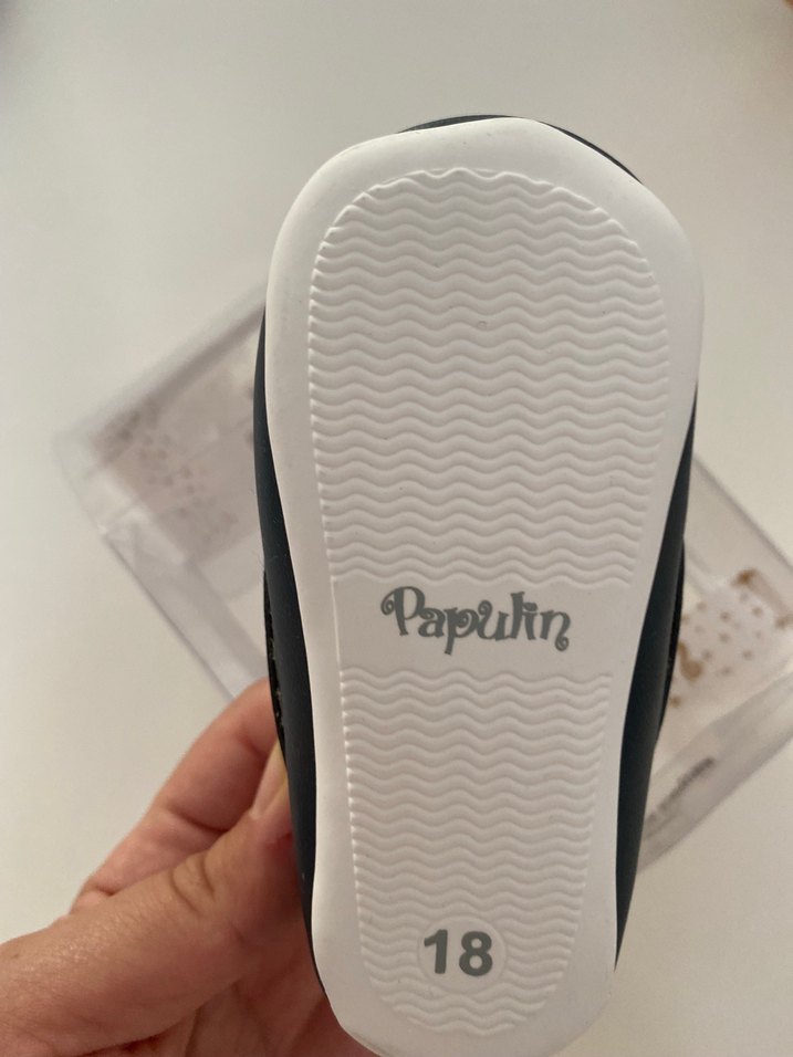 Lacivert Erkek Bebek İlk Adım Ayakkabısı - Görsel 3