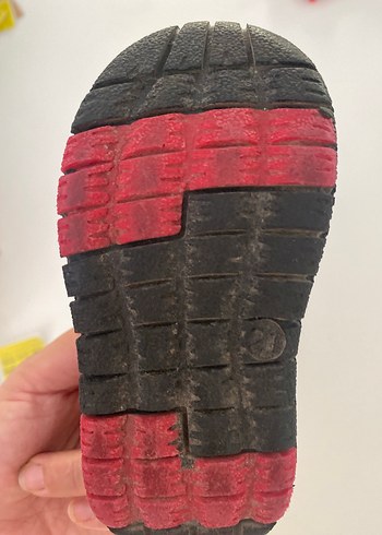 Kırmızı Erkek Çocuk Cırtlı Spor Ayakkabı - Görsel 3