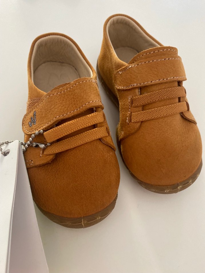 Sarı Erkek Bebek İlk Adım Ayakkabısı - Görsel 2