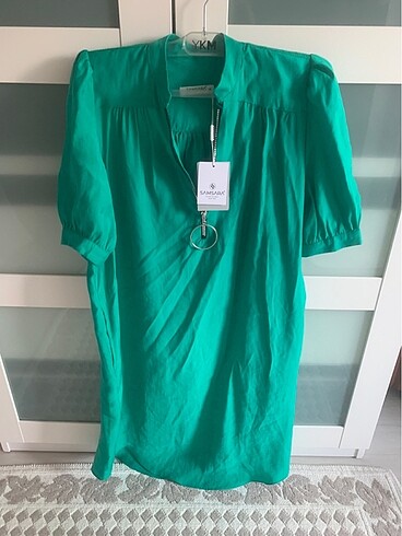 Stradivarius Yeşil elbise