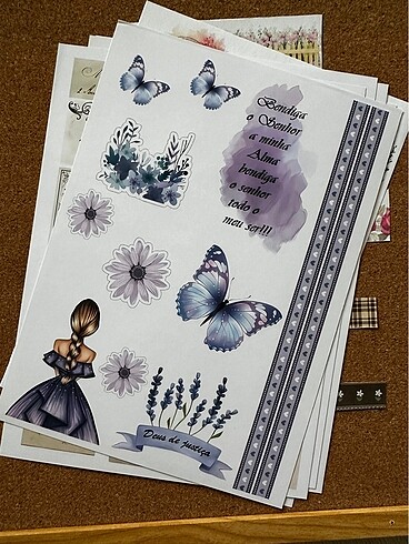 Kelebekli Journal Set