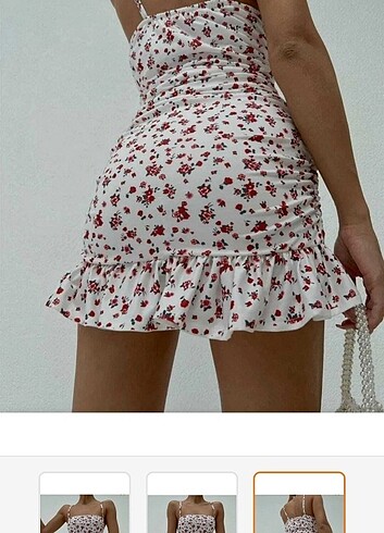 Trendyol & Milla cicekli mini elbise