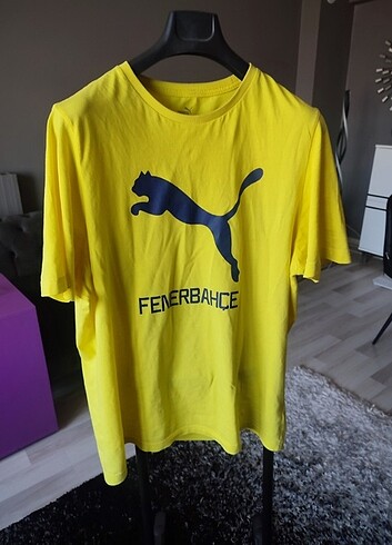 xl Beden sarı Renk Puma tişört 