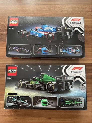 Diğer -SATILDI- LEGO FORMULA 1 OYUNCAKLARI (2 ADET)