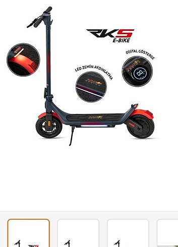 A6 pro elektrikli scooter 